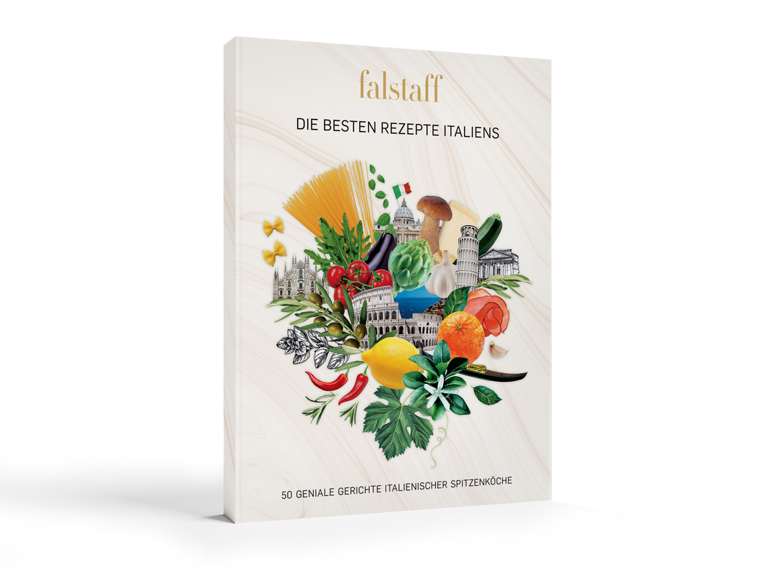 Falstaff cookbook "The best recipes in Italy"