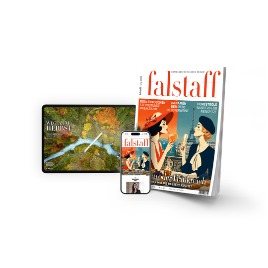 10 x FALSTAFF-MAGAZINE STAMPA E DIGITALE