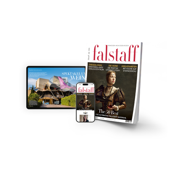 10 x FALSTAFF-MAGAZINE STAMPA E DIGITALE