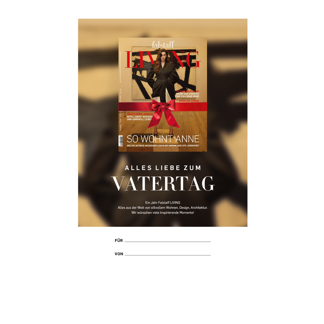GESCHENKABO ZUM VATERTAG: FALSTAFF LIVING PRINT & DIGITAL