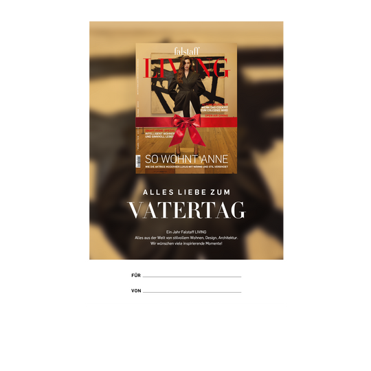GESCHENKABO ZUM VATERTAG: FALSTAFF LIVING PRINT & DIGITAL