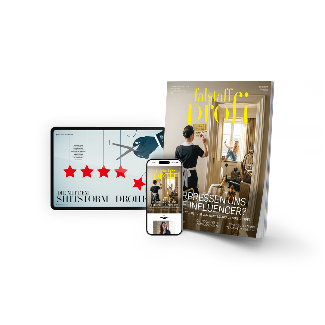 6 x Falstaff Profi Magazine Print & Digital