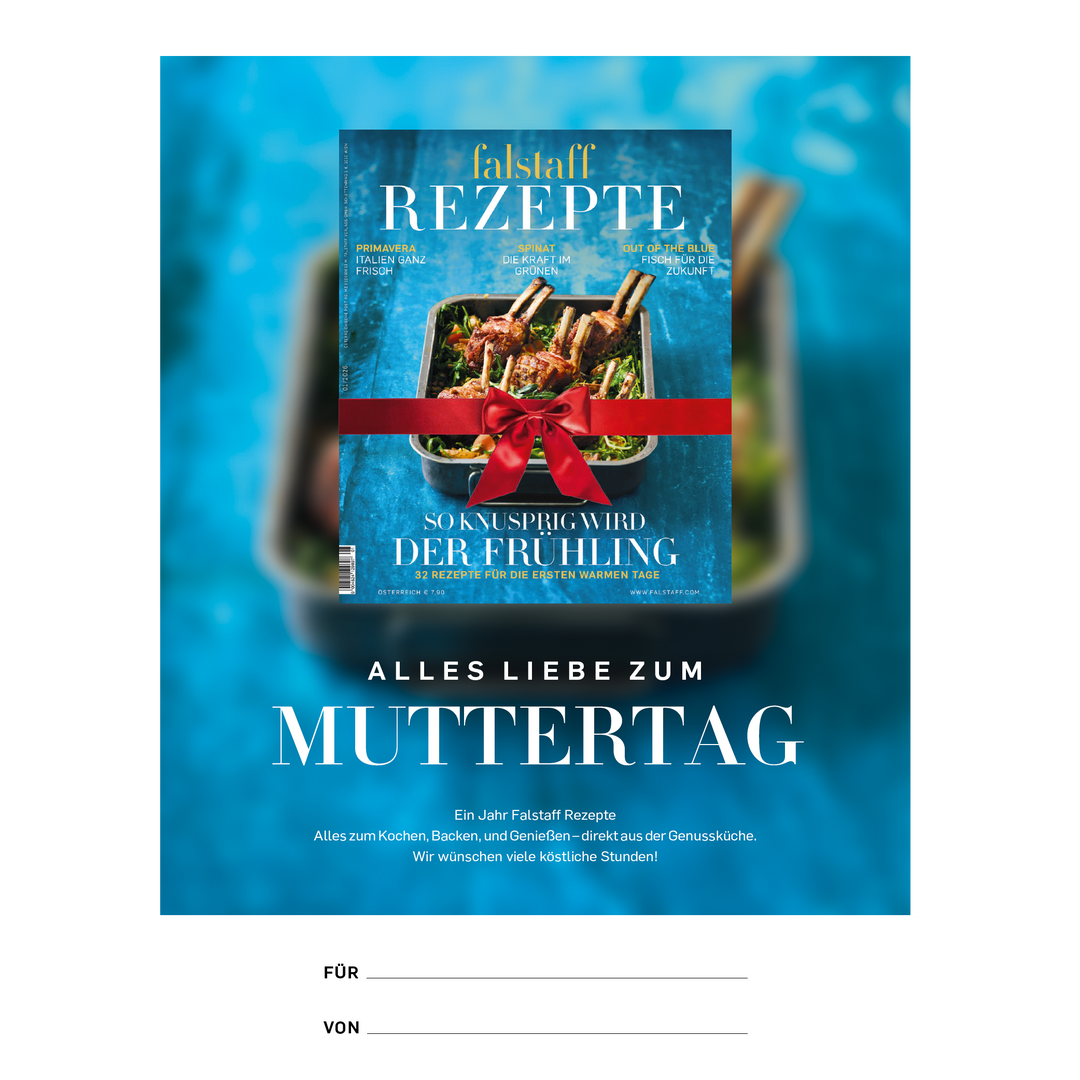 GESCHENKABO ZUM MUTTERTAG: FALSTAFF REZEPTE PRINT & DIGITAL