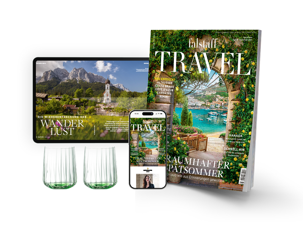 FALSTAFF TRAVEL MAGAZIN PRÄMIENABO