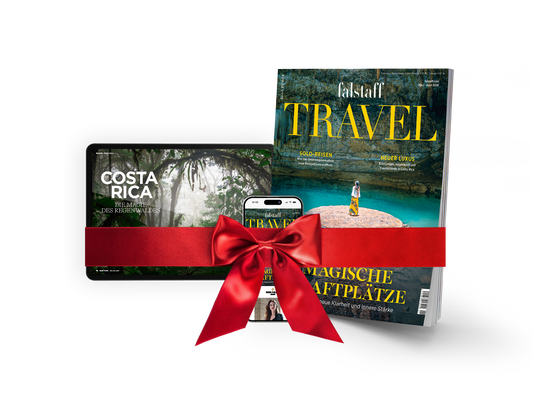 GESCHENKABO ZUM MUTTERTAG: FALSTAFF TRAVEL MAGAZIN PRINT & DIGITAL