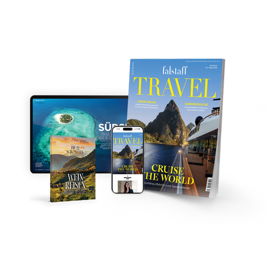 FALSTAFF TRAVEL MAGAZIN AKTIONSABO