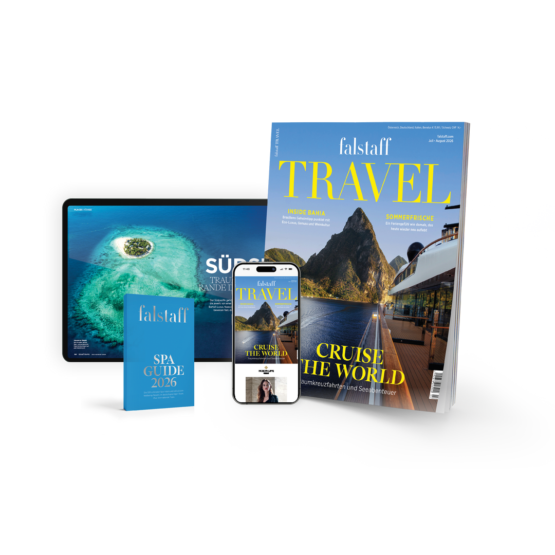 FALSTAFF TRAVEL MAGAZIN AKTIONSABO