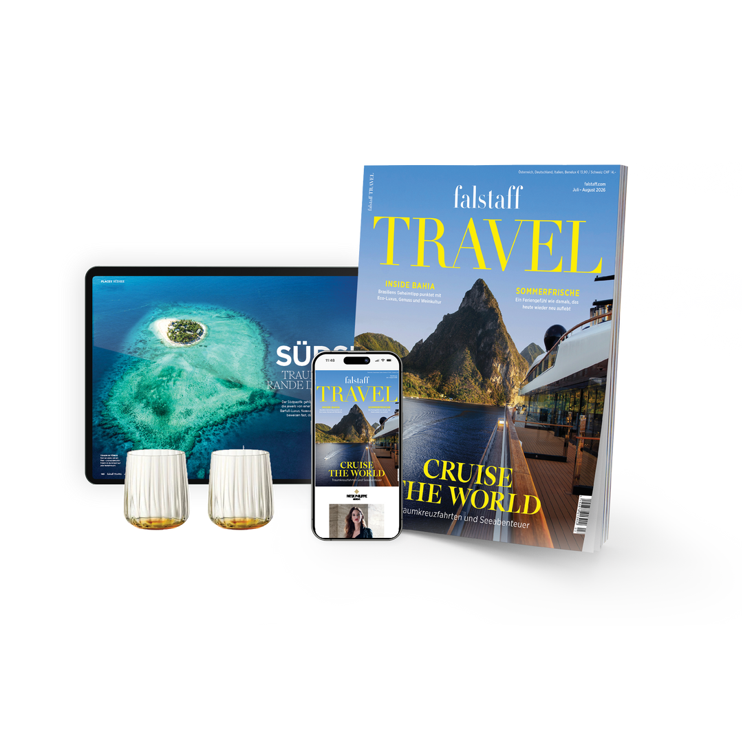 FALSTAFF TRAVEL MAGAZIN AKTIONSABO