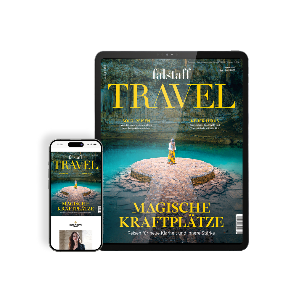 Falstaff Travel Magazin 01/2026