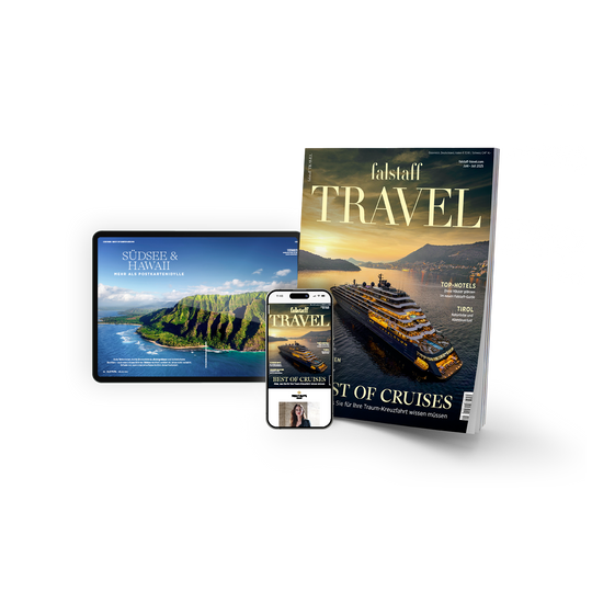 FALSTAFF TRAVEL MAGAZIN PRINT & DIGITAL