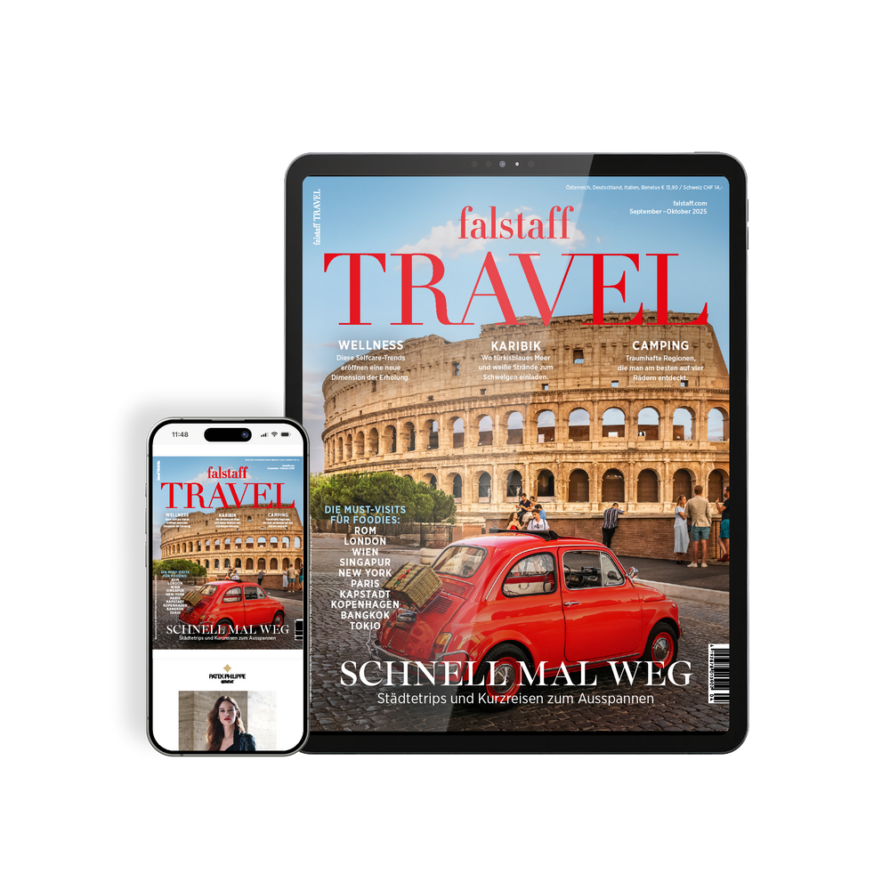 Falstaff Travel Magazin 04/2025