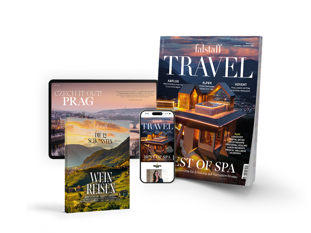 FALSTAFF TRAVEL MAGAZIN AKTIONSABO